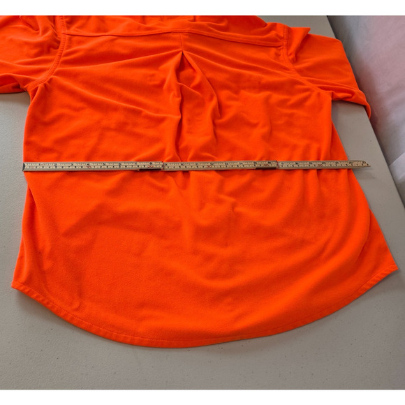 Gamehide Hunting Outdoor Shirt Men's M Orange Soft Fabric Button Down - Picture 15 of 16